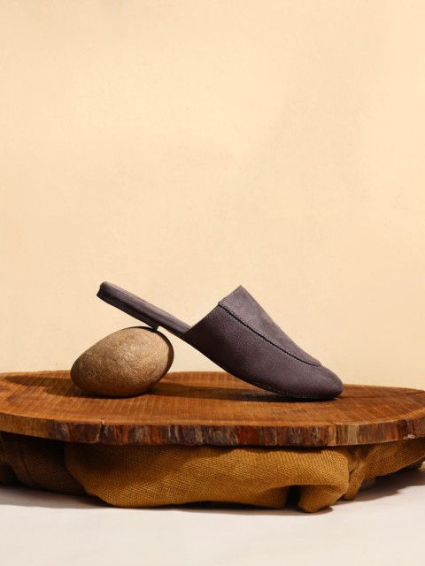 

Paaduks Women Grey Mules Flats