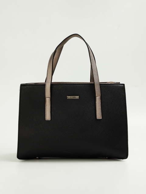 

CODE by Lifestyle Black Structured Satchel