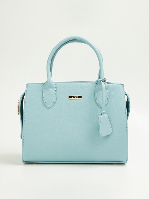 

CODE by Lifestyle Blue Shopper Handheld Bag with Bow Detail