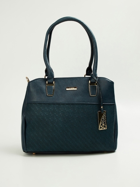 

CODE by Lifestyle Navy Blue Structured Shoulder Bag