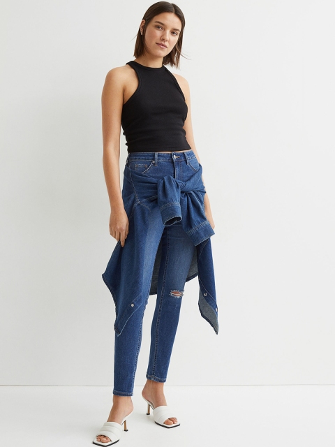 

H&M Blue Curvy Ultra High Jeggings