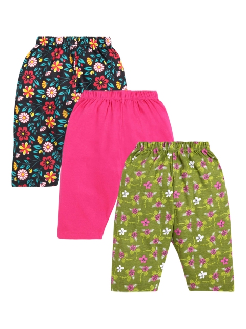 

Hopscotch Girls Multicoloured Pack Of 3 Printed Leggings, Multi
