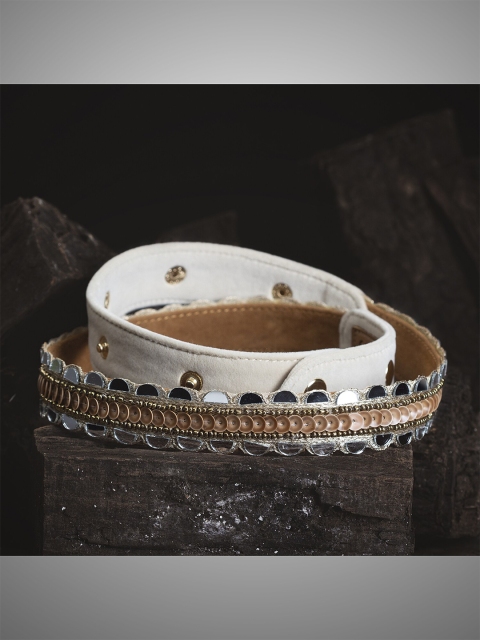 

D'oro Women Gold-Toned Embellished Belt