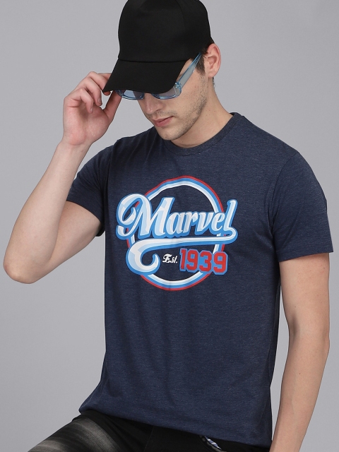 

Free Authority Men Navy Blue Marvel Comics Featured T-shirt