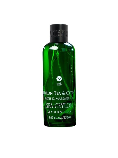 

SPA CEYLON Tea & Citron Bath & Massage Oil - 150 ml, Transparent
