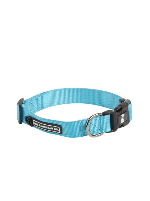 

thepawpstarco Blue Self Design Dog Collar