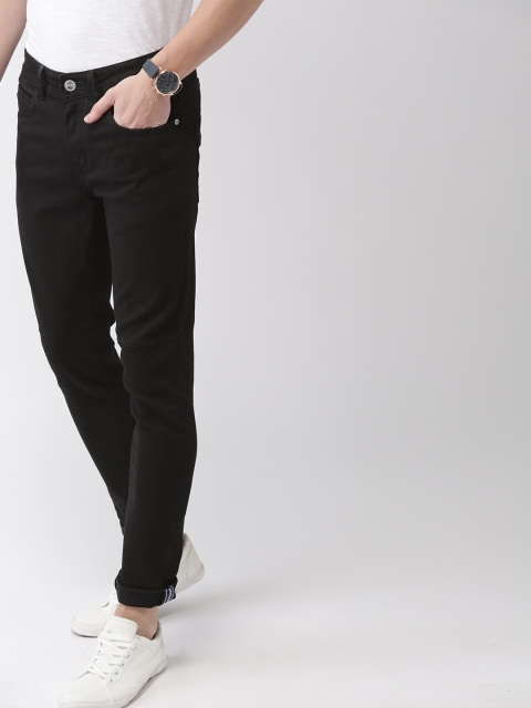 

Mast & Harbour Men Black Skinny Fit Mid-Rise Clean Look Stretchable Jeans