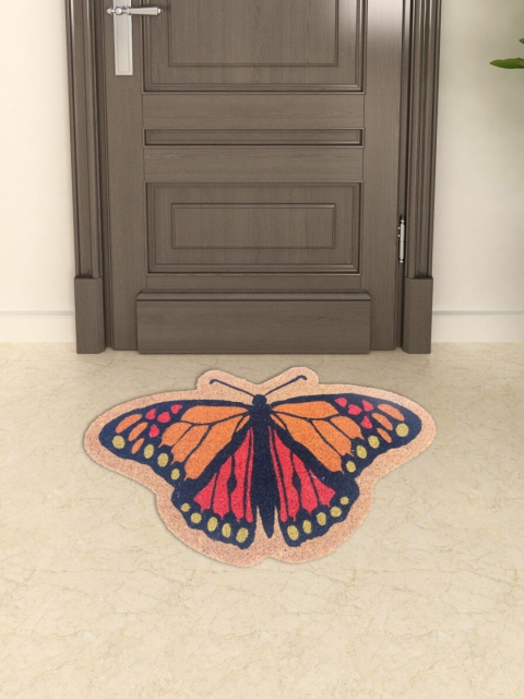 

Home Centre Orange & Pink Printed Anti-Skid Doormats