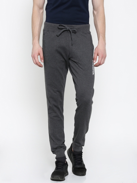 

Wildcraft Charcoal Grey Side Rib Joggers
