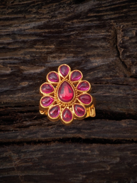 

Kushal's Fashion Jewellery Women Red Ring