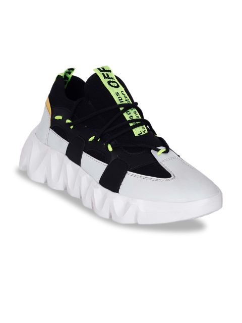 

WIN9 Men Black Mesh Walking Non-Marking Shoes