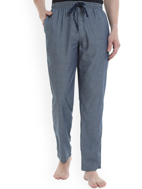 

DON VINO Men Grey Pure Cotton Pyjamas