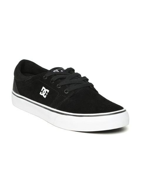 

DC Men Black Trase S Suede Skateboard Shoes