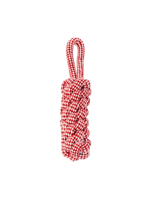 

thepawpstarco Red Tug Rope Toy