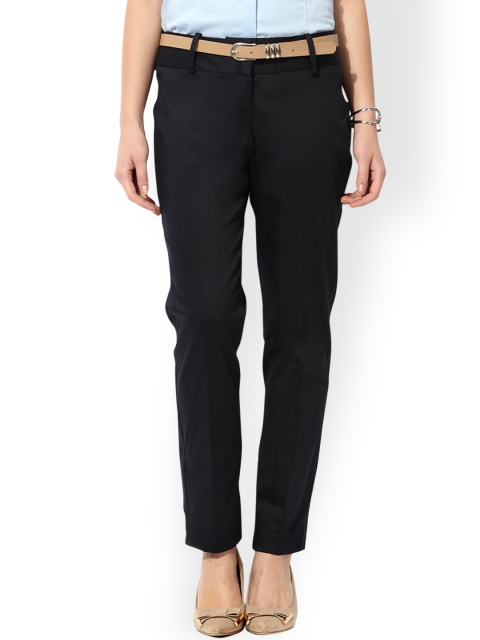 

Van Heusen Woman Black Formal Trousers