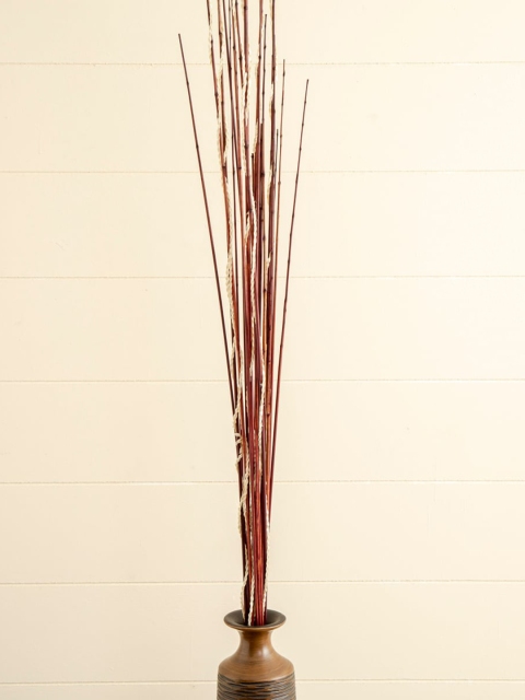 

Home Centre Brown Botanical Flower Palm Spiral Stick
