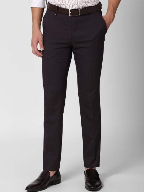 

V Dot Men Grey Skinny Fit Trousers