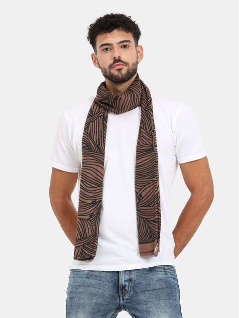 

thickskin Men Assorted Printed Stole With Frayed Border