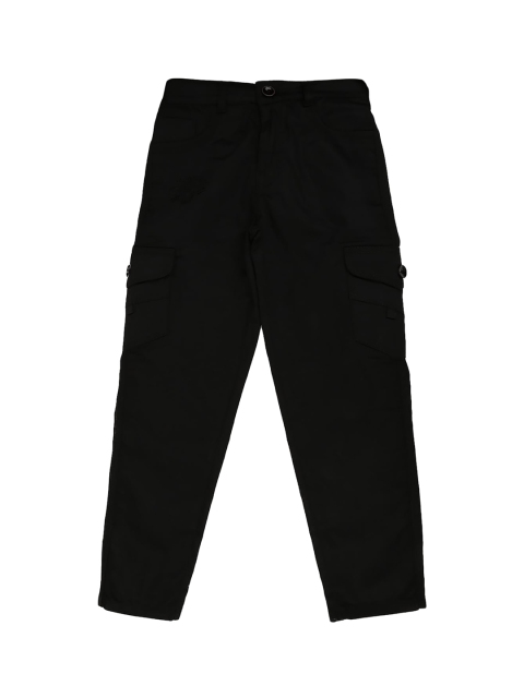 

V-Mart Boys Black Classic Cargos Trousers