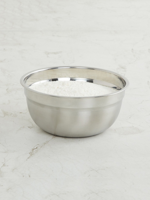 

Home Centre Silver-Toned Stainless Steel Mixing Bowl