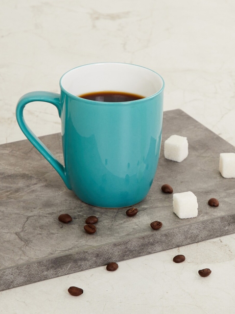 

Home Centre Blue Solid Bone China Glossy Mugs