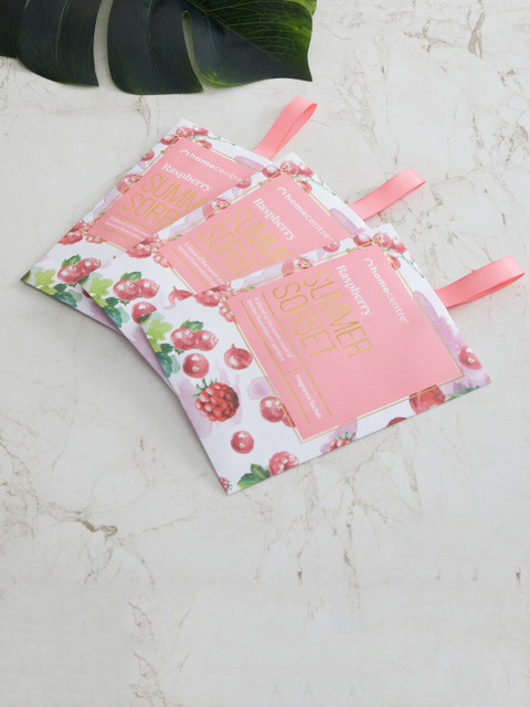 

Home Centre Set Of 3 Pink Raspberry Summer Sorbet Fragrance Sachet