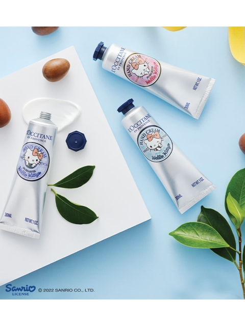 

LOccitane en Provence Shea Butter Hand Cream Hello Kitty Limited - Edition Collection 30 ml, Silver