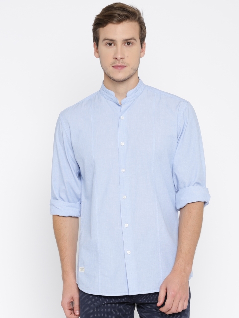 

Pepe Jeans Blue Slim Fit Casual Shirt