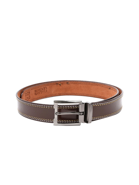 

WildHorn Men Brown Genuine Leather Belt