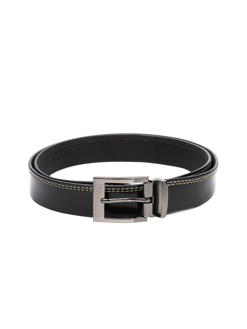 

WildHorn Men Black Genuine Leather Belt