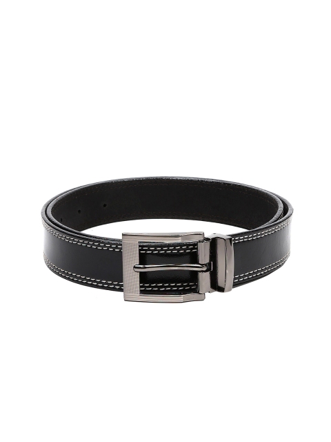 

WildHorn Men Black Genuine Leather Belt