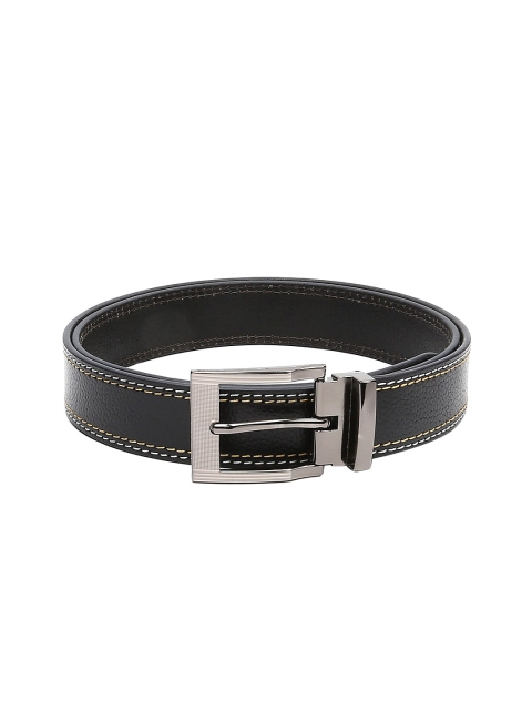 

WildHorn Men Black Genuine Leather Belt