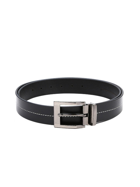 

WildHorn Men Black Genuine Leather Belt