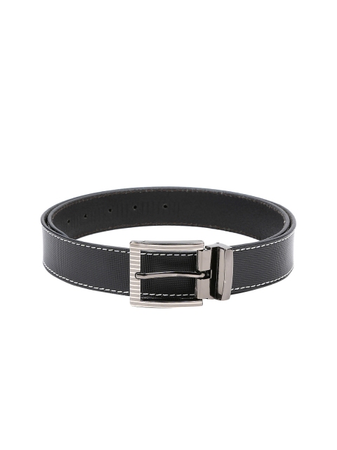 

WildHorn Men Black Genuine Leather Belt