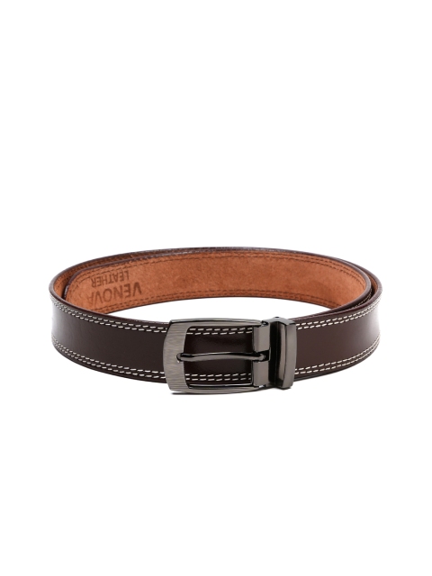 

WildHorn Men Brown Genuine Leather Belt