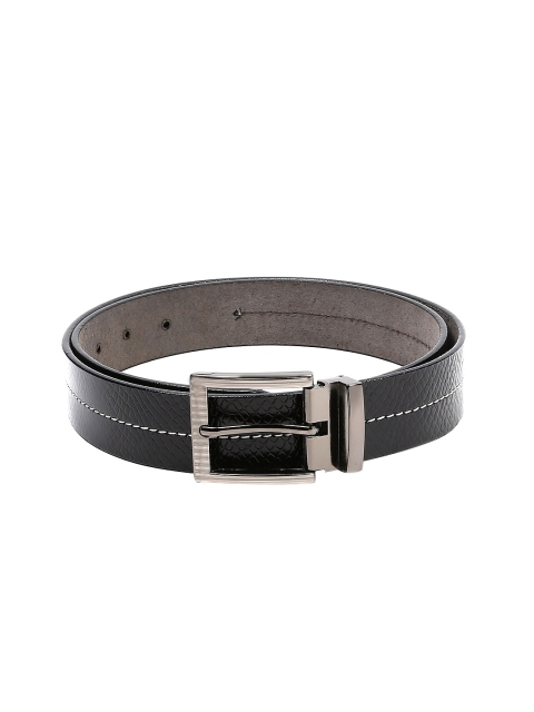 

WildHorn Men Black Genuine Leather Belt