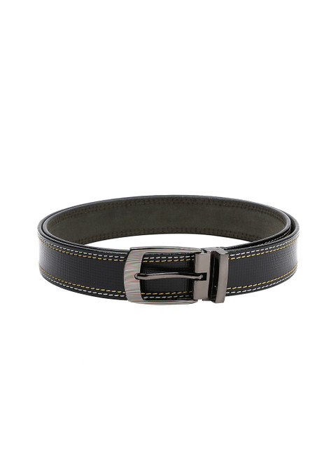 

WildHorn Men Black Genuine Leather Belt