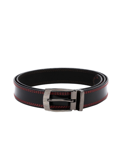 

WildHorn Men Black Genuine Leather Belt