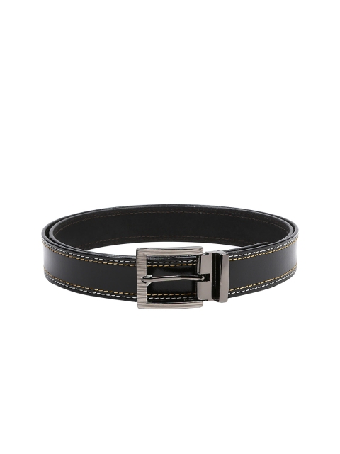 

WildHorn Men Black Genuine Leather Belt