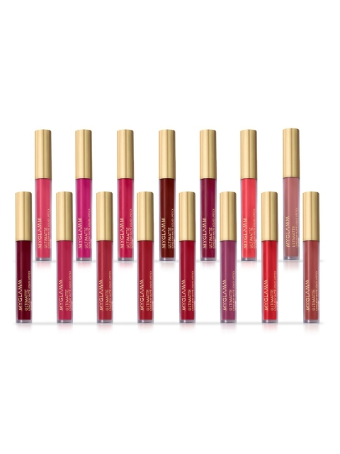 

MyGlamm Ultimatte Long Stay Matte Liquid Lipstick - Pink Stunner 2.5 ml