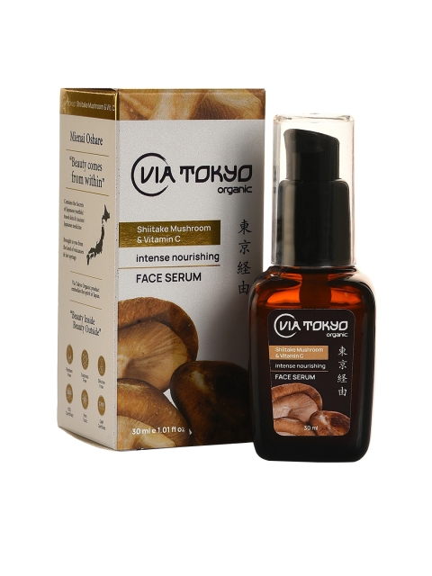 

VIA TOKYO ORGANIC Olive & Shiitake Mushroom Face Serum - 30 ml, Na