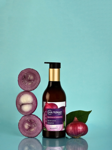 

VIA TOKYO ORGANIC Red Onion & Tsubaki Oil Shampoo, Na