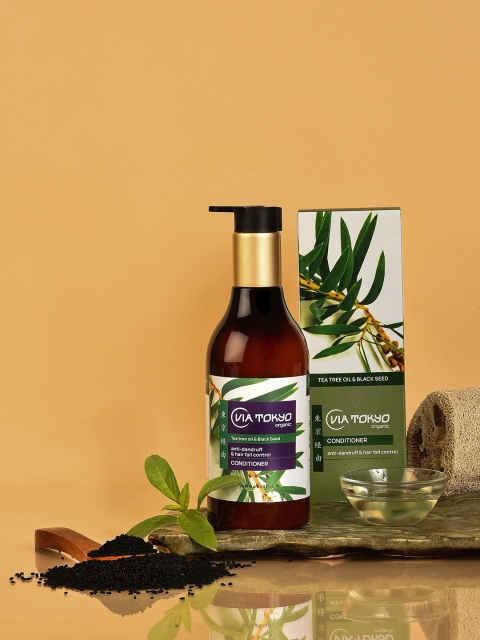 

VIA TOKYO ORGANIC Black Seed & Tea Tree Oil Conditioner 285 ml, Na