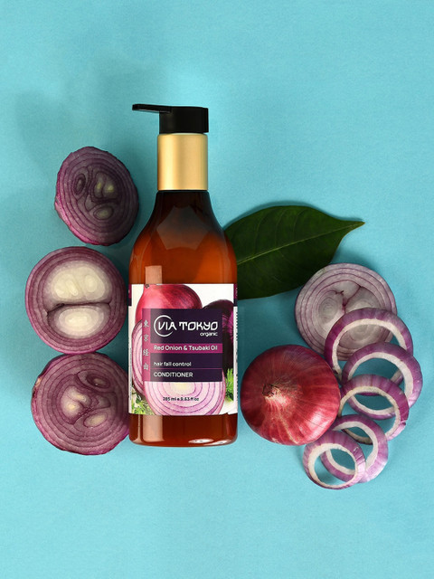

VIA TOKYO ORGANIC Red Onion & Tsubaki Oil Conditioner - 285ml, Na