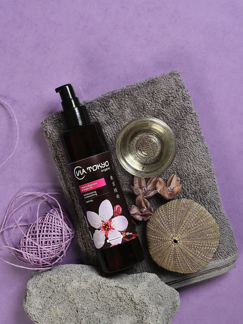 

VIA TOKYO ORGANIC Cherry Blossom & Argan Oil Hair Oil 200ml, Na
