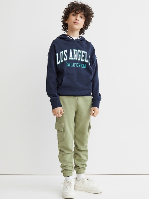 

H&M Black & Green 2-Pack Cargo Joggers