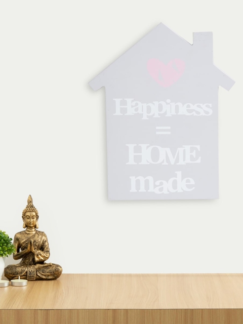 

Home Centre Grey Inspirational Wall Decor Plaque