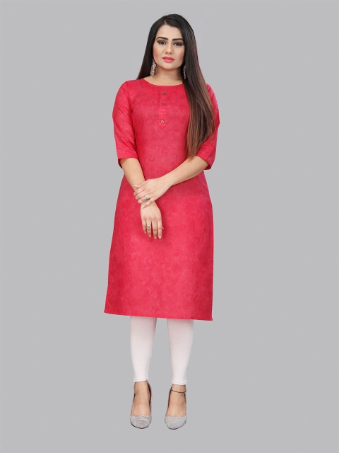 

Fashion FRICKS Women Red Kurta