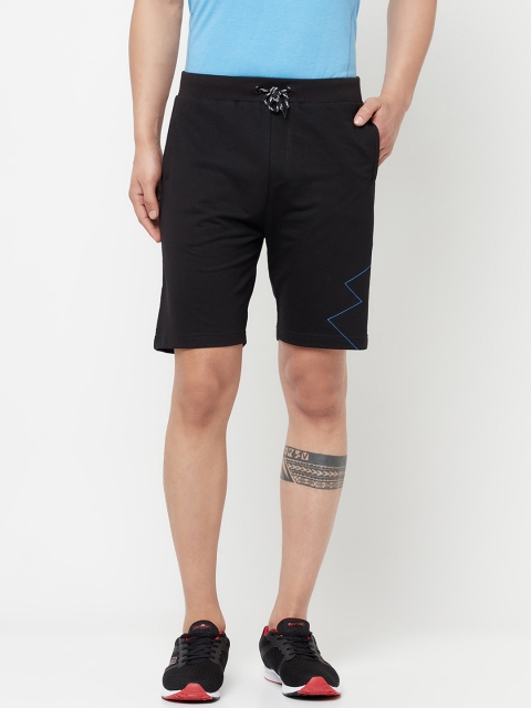 

Lotto Men Black Solid Running Shorts