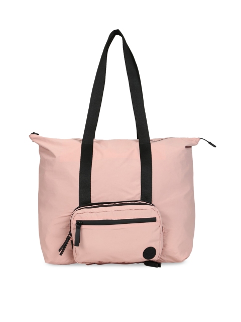 

Ted Baker Pink Leather Shopper Shoulder Bag with Tasselled